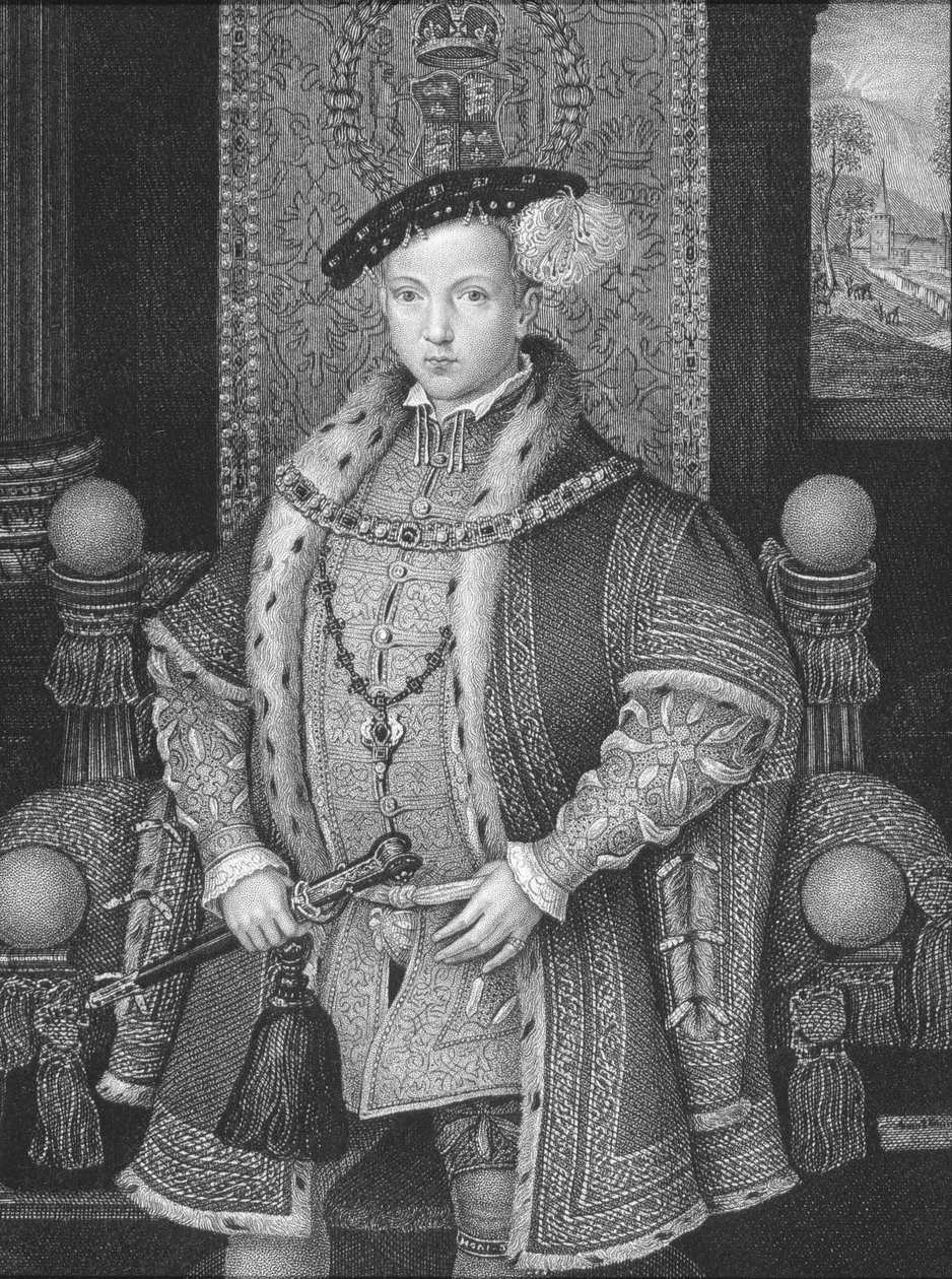 Portrait of King Edward VI from 