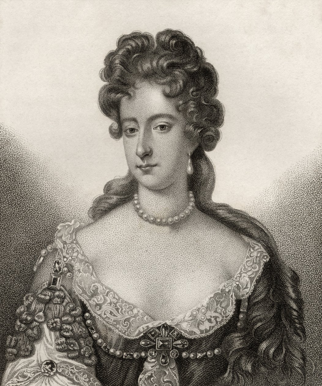 Queen Mary II, illustration from 