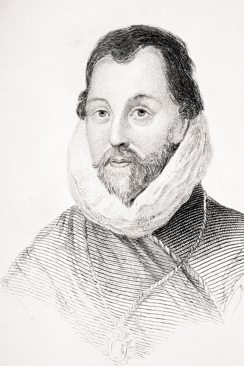 Sir Francis Drake, illustration from 