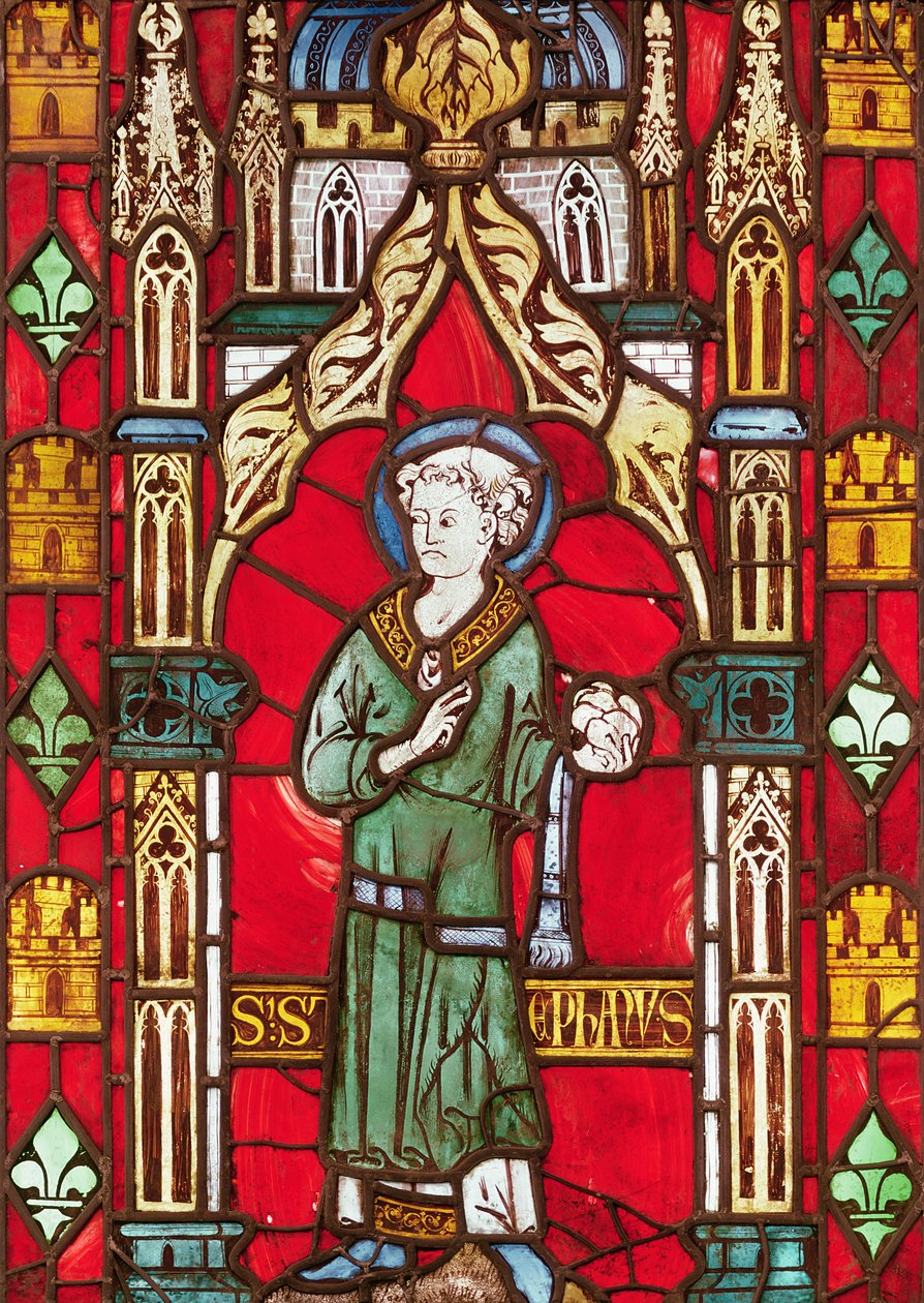 St. Stephen, 1289-1296 by English School
