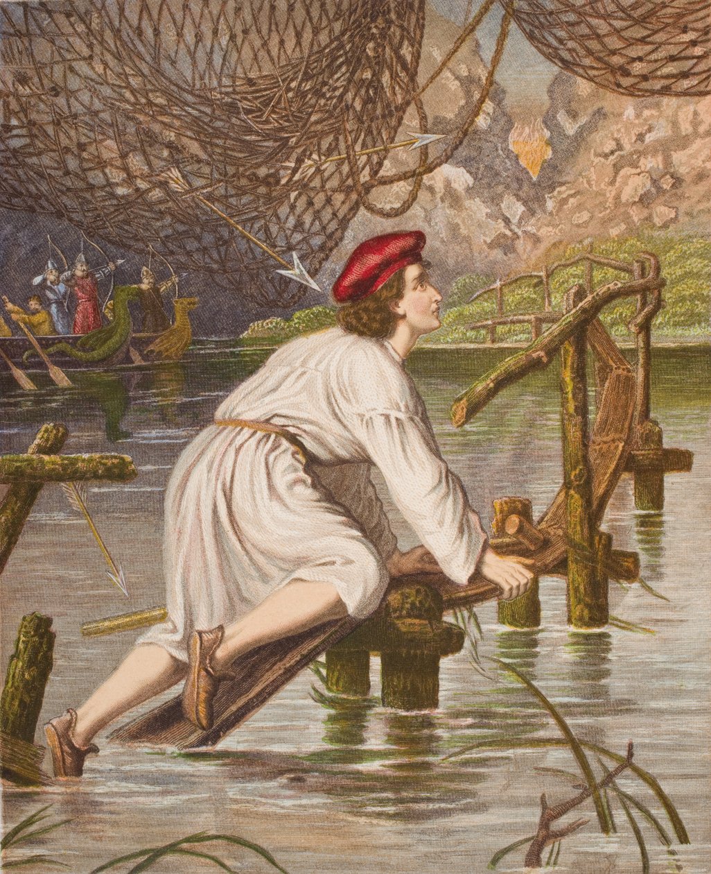 Tender Conscience Crossing the Bridge, Illustration from 