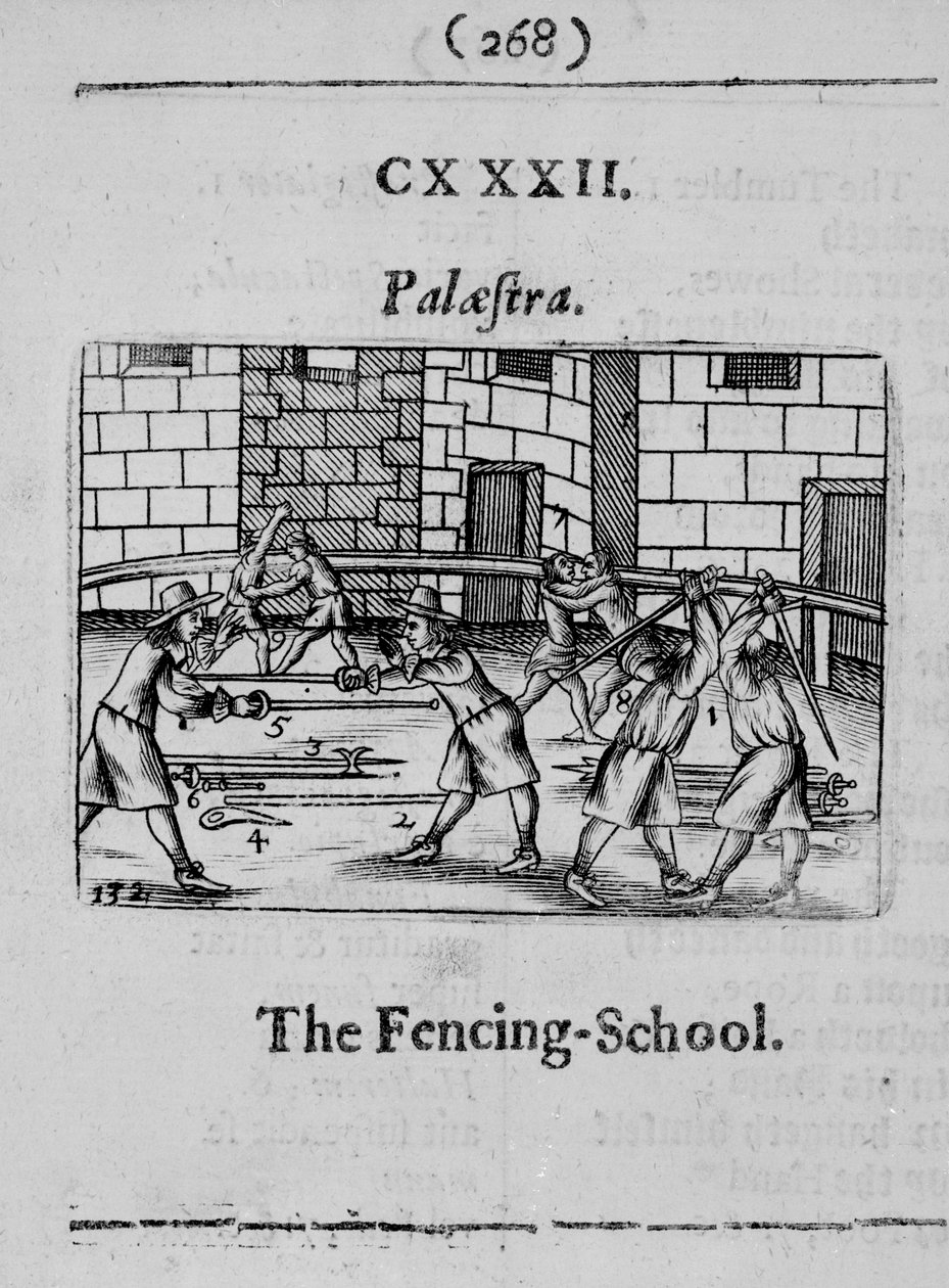 The Fencing School by English School