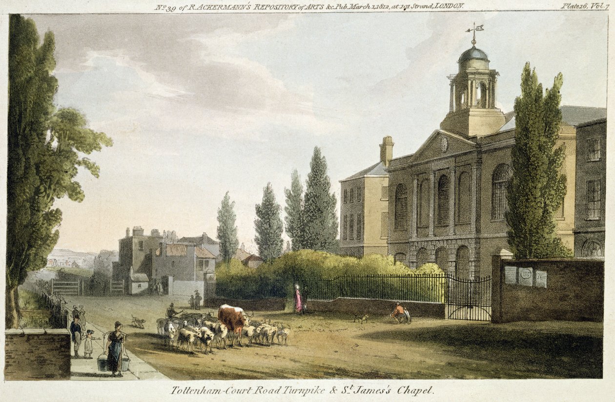 Tottenham Court Road Turnpike and St. James