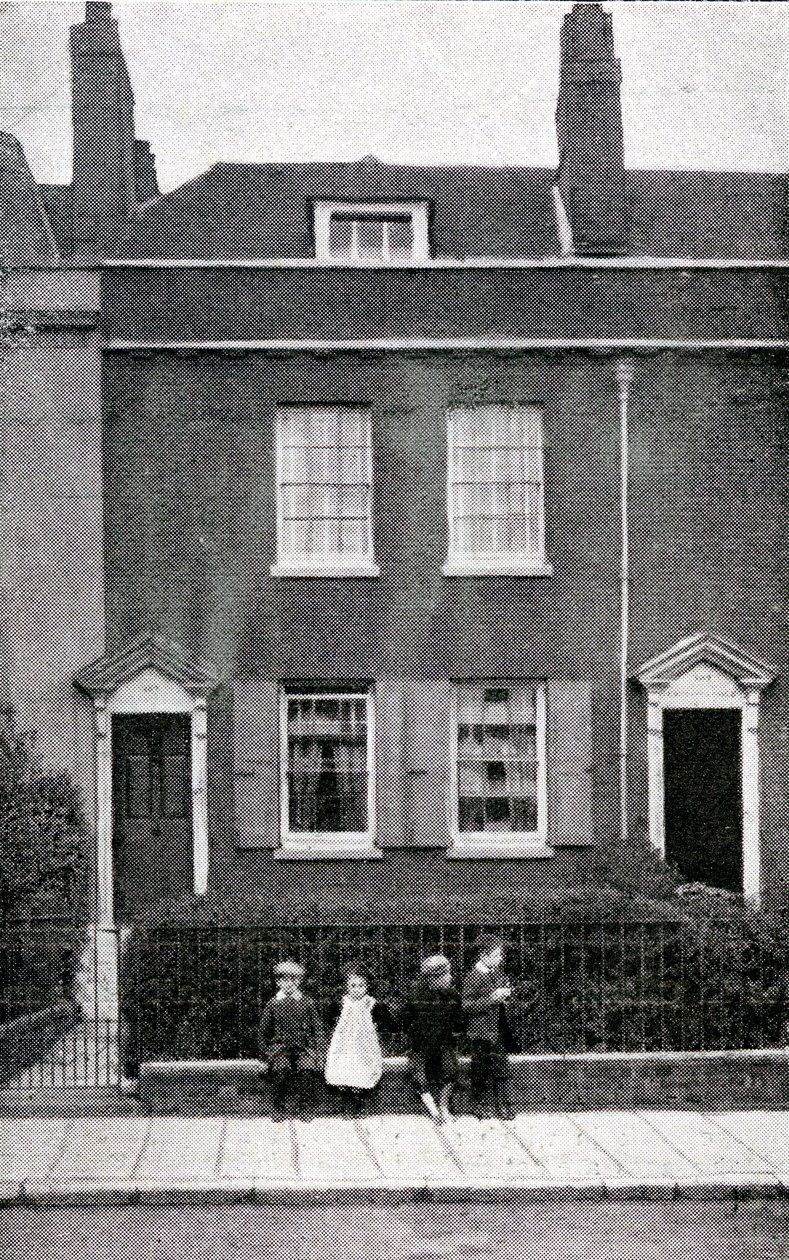 387, Commercial Road, Portsmouth, Hampshire, birthplace of Charles Dickens on 7th February, 1812, c.1900 by English Photographer