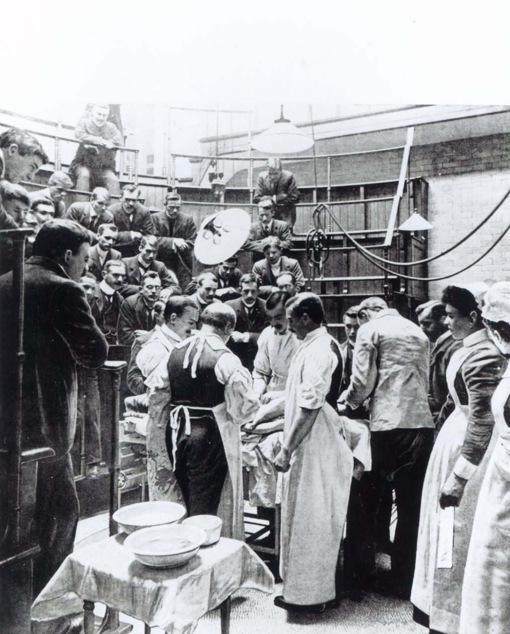 An Operation at Charing Cross Hospital by English Photographer