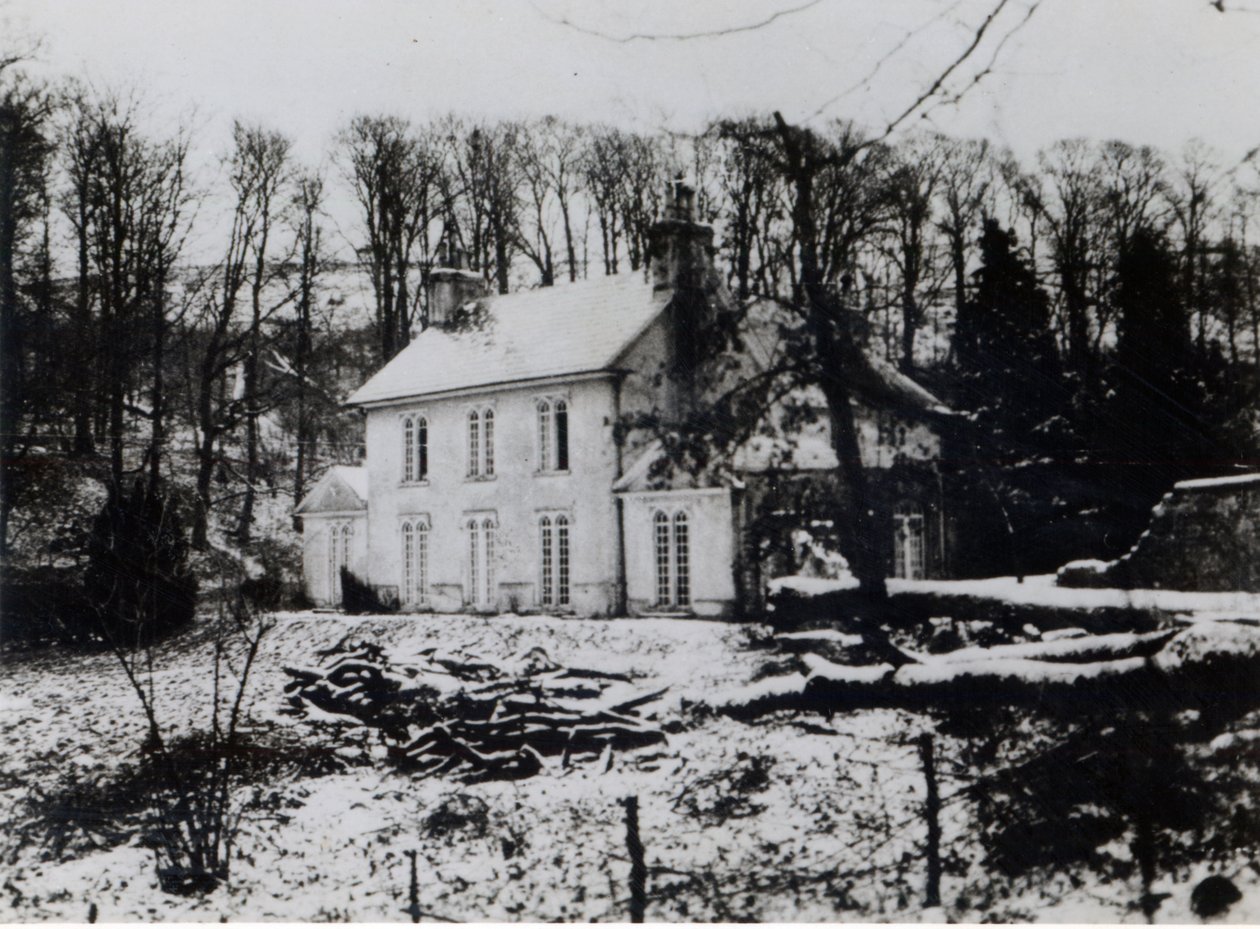 Asham House near Beddingham in East Sussex by English Photographer