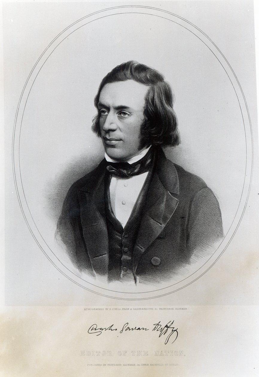 Charles Gavan Duffy, lithographed by H. O