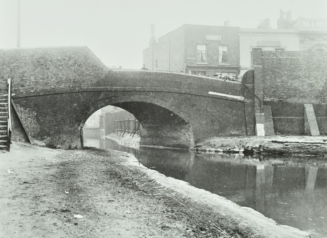 Old Victory Bridge, 1895 by English Photographer