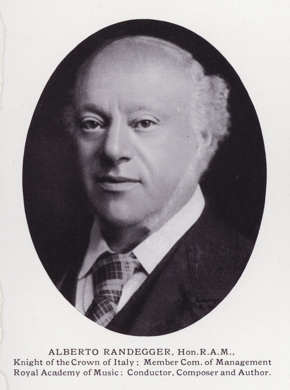 Prominent Men of London: Alberto Randegger by English Photographer