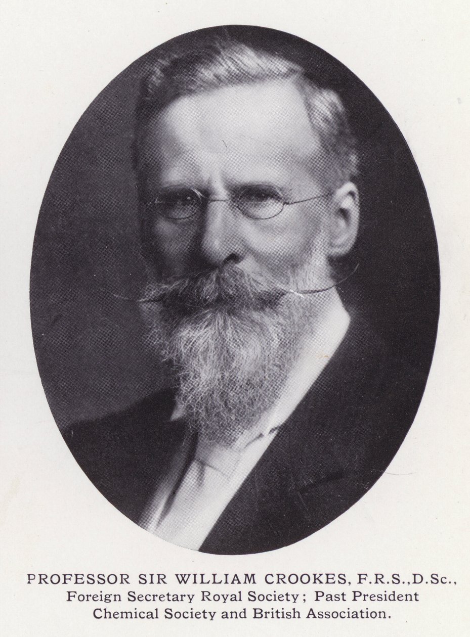 Prominent Men of London: Professor Sir William Crookes by English Photographer
