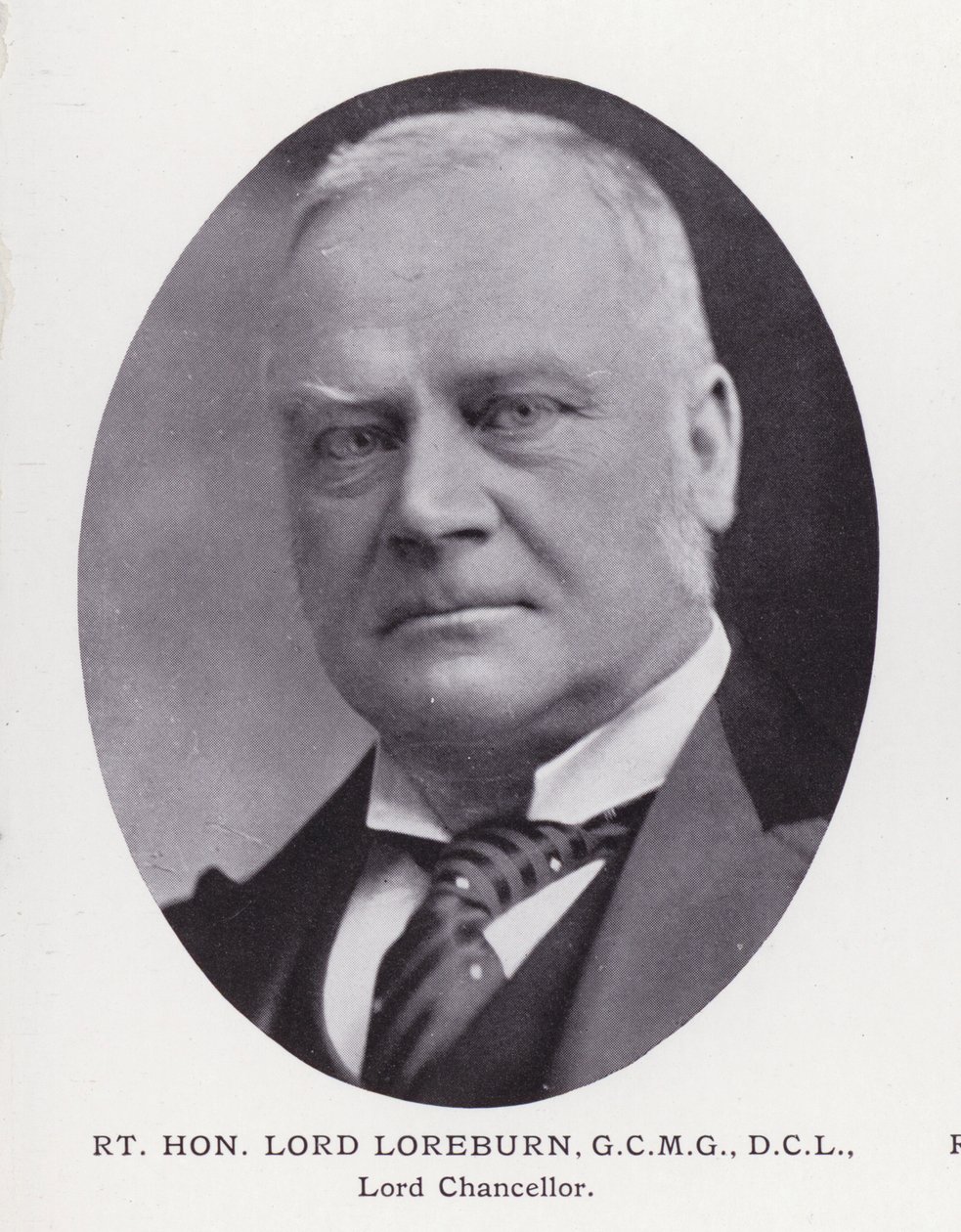 Prominent Men of London: Rt Hon Lord Loreburn by English Photographer