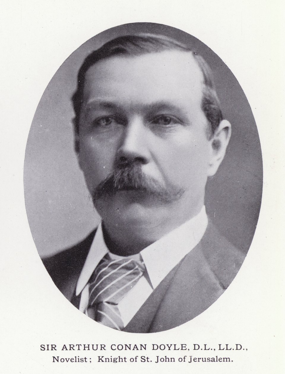Prominent Men of London: Sir Arthur Conan Doyle by English Photographer