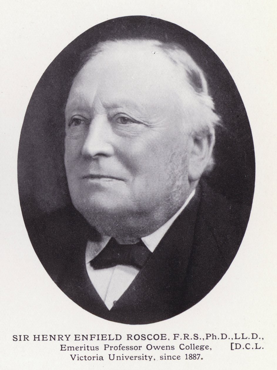 Prominent Men of London: Sir Henry Enfield Roscoe by English Photographer
