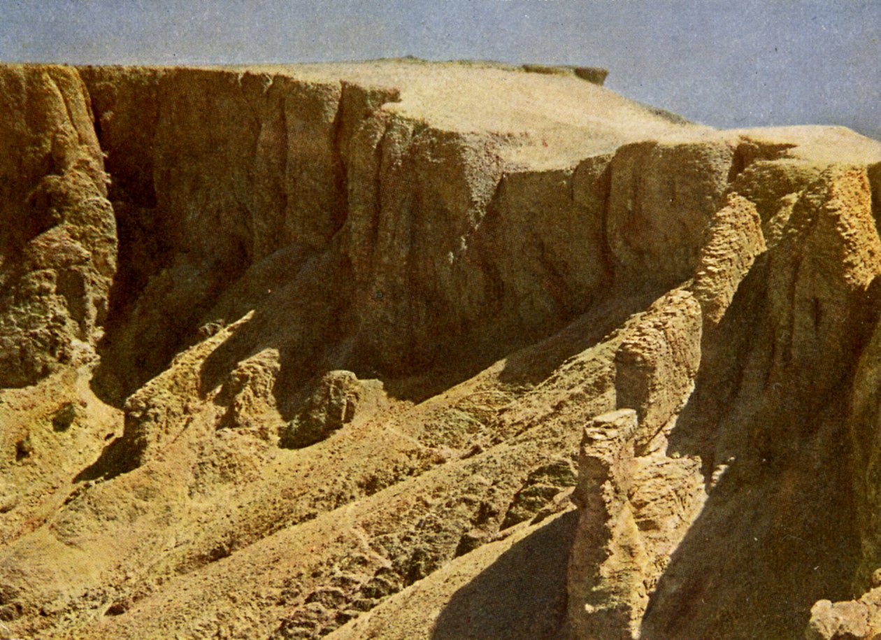 South Slope of a Royal Burial Ground, Egypt by English Photographer