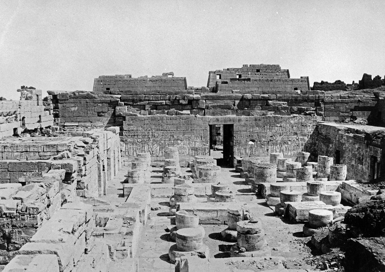 The Hall of Columns, 1906 by English Photographer