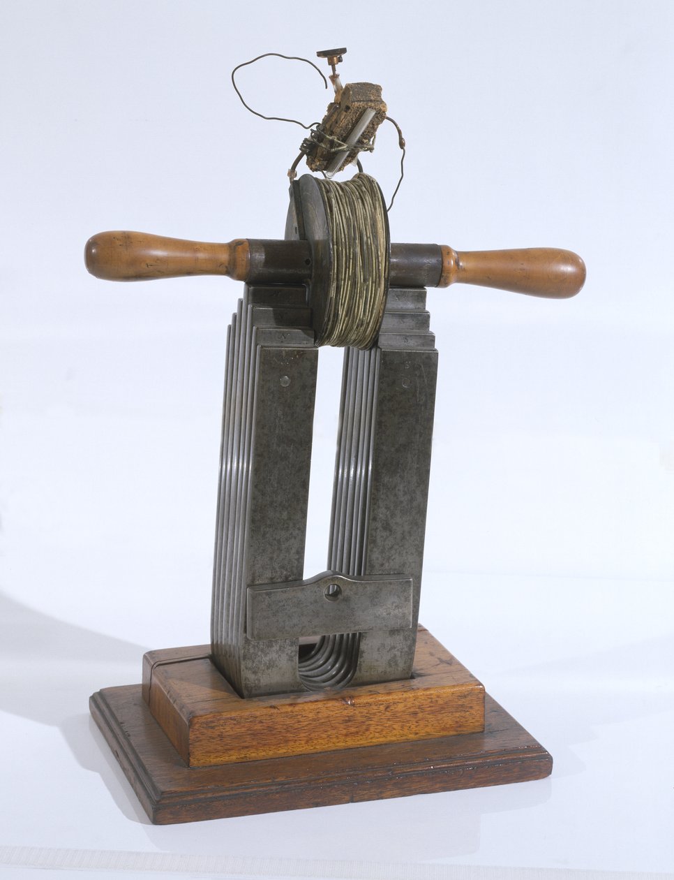 A Crude Inductor with Which Michael Faraday Discovered the Law of Induction by English School