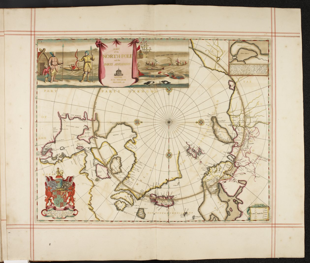 A map of the North Pole and parts adjoining, from 