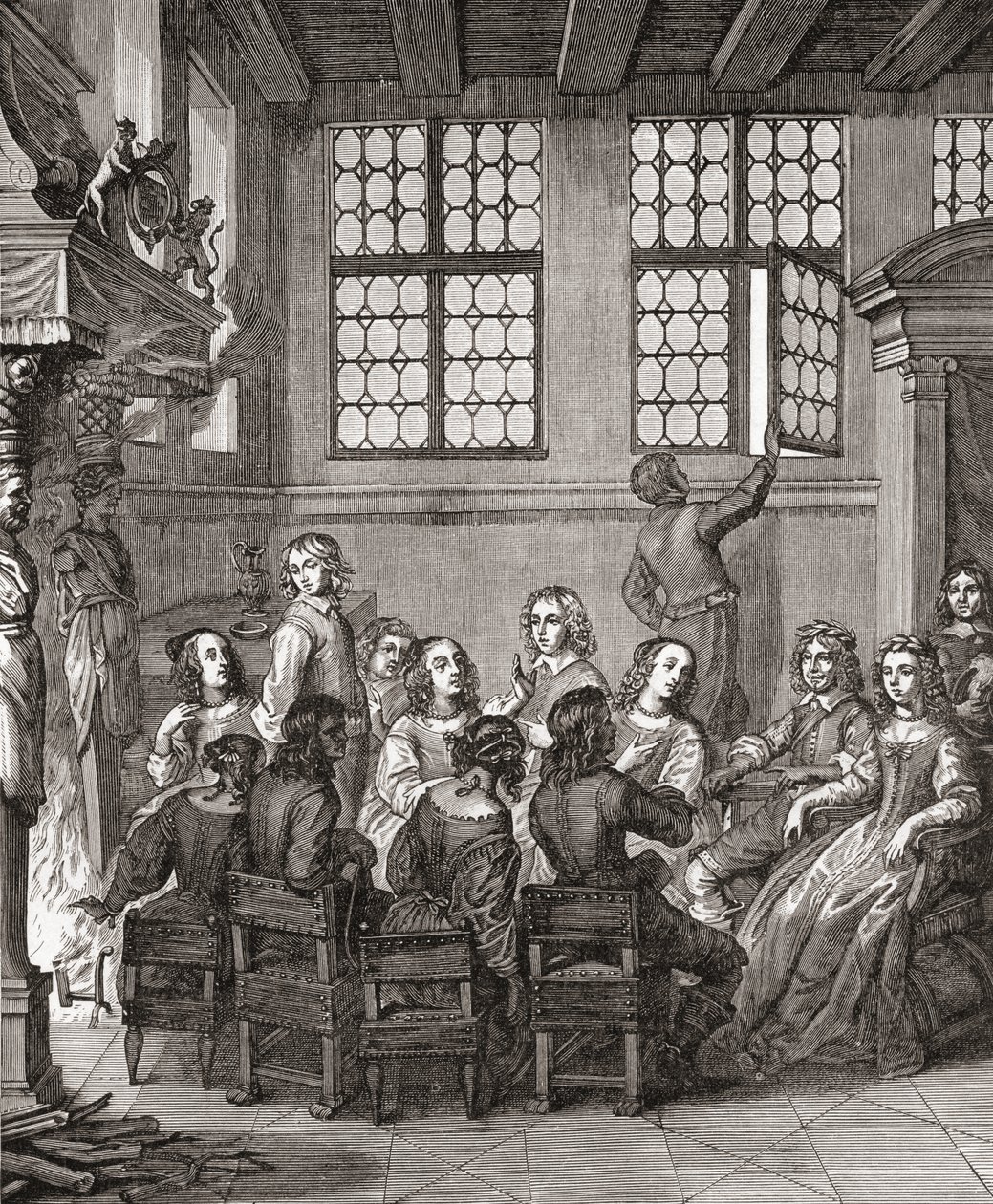 A party at the Duke of Newcastle