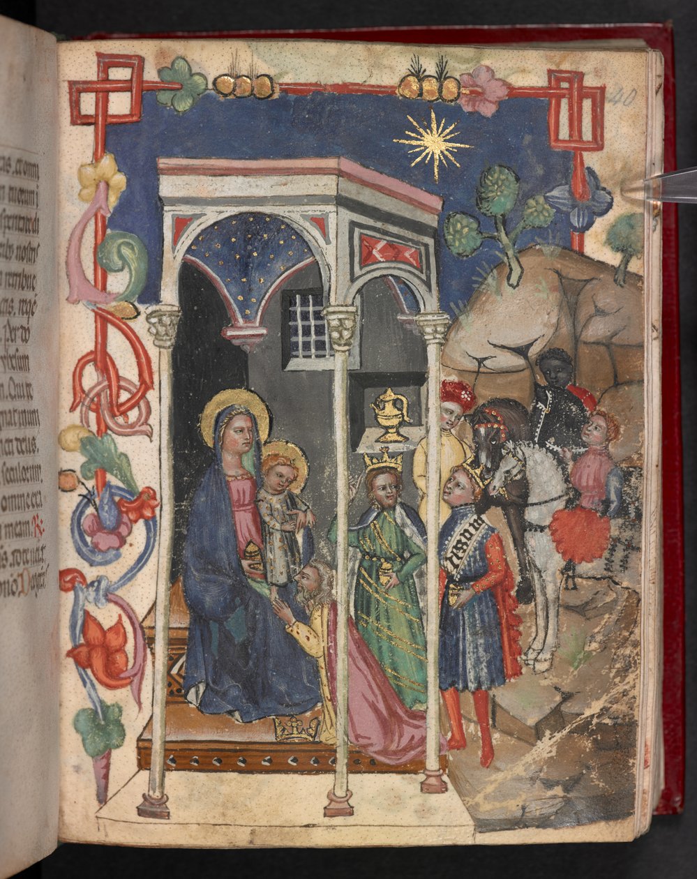 Adoration of the Magi by English School