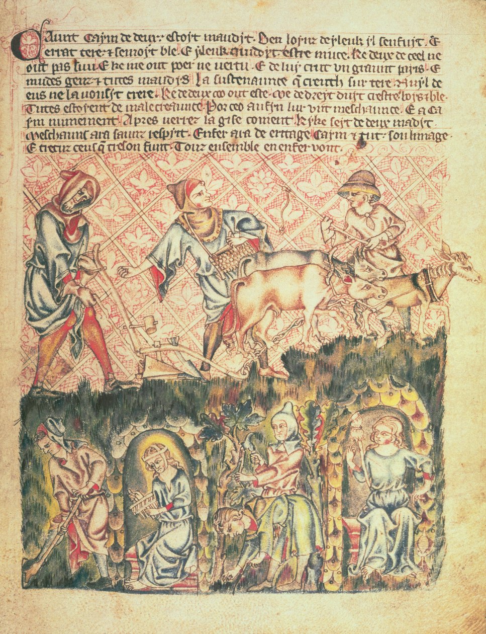 Cain and his descendants, from the 