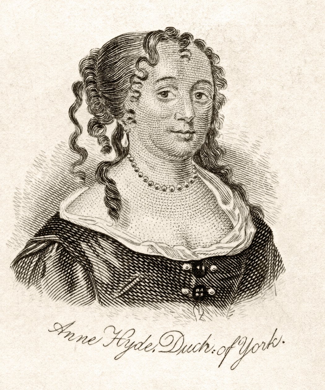 Anne Hyde, Duchess of York, from 