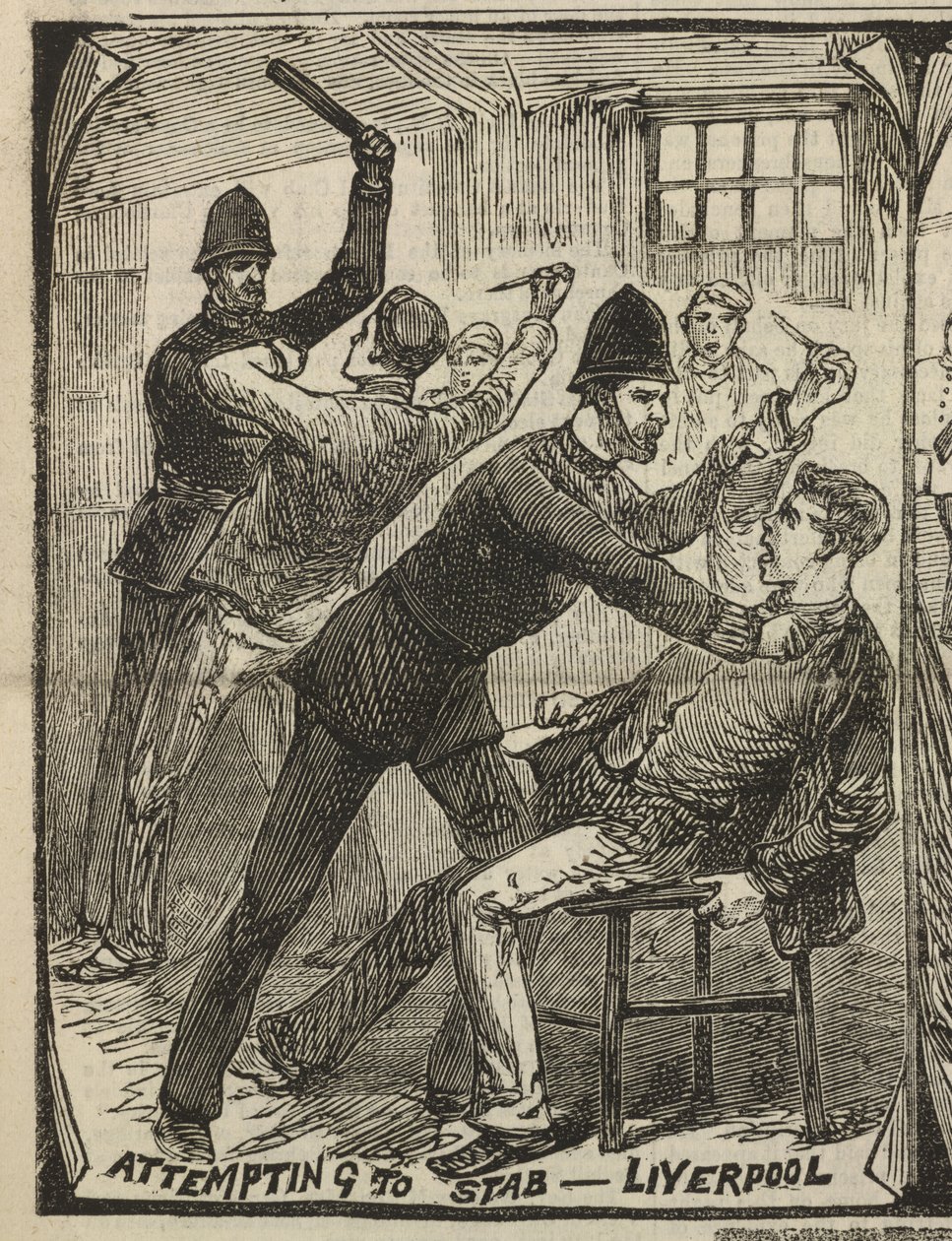 Attempting to stab - Liverpool, from 