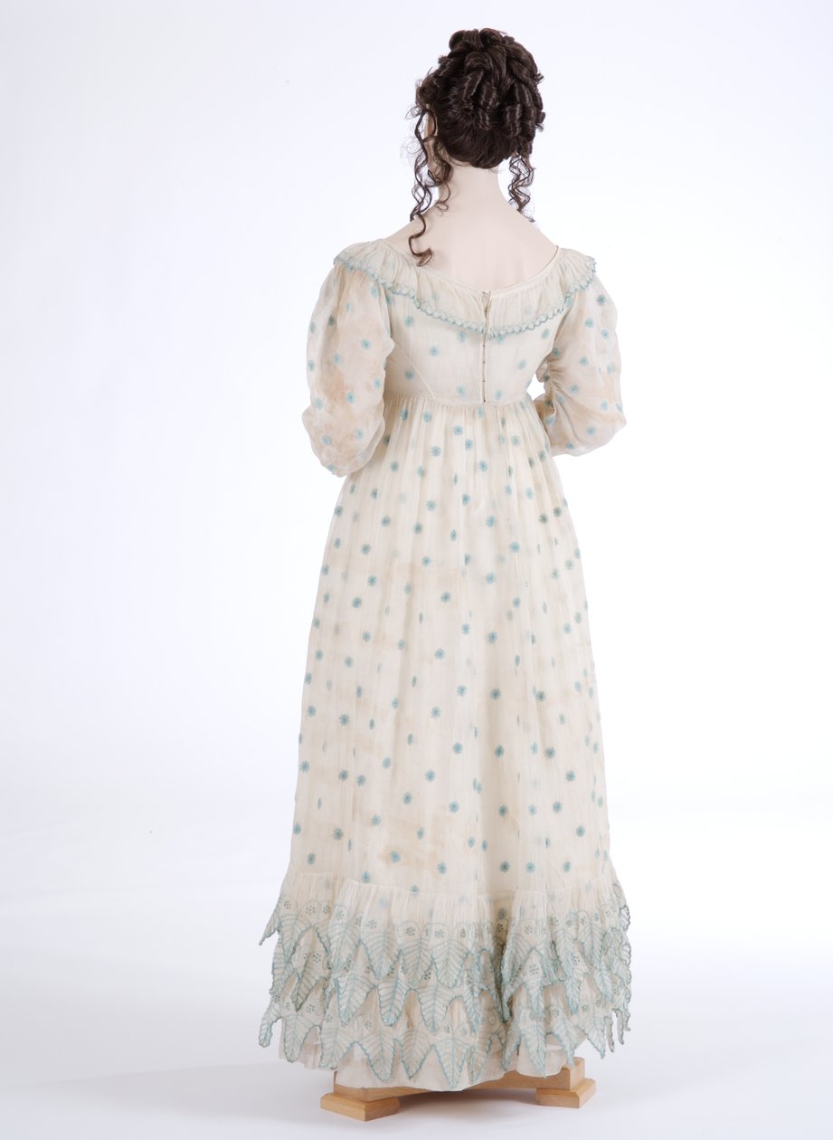 Back view of a day dress, c.1815 by English School