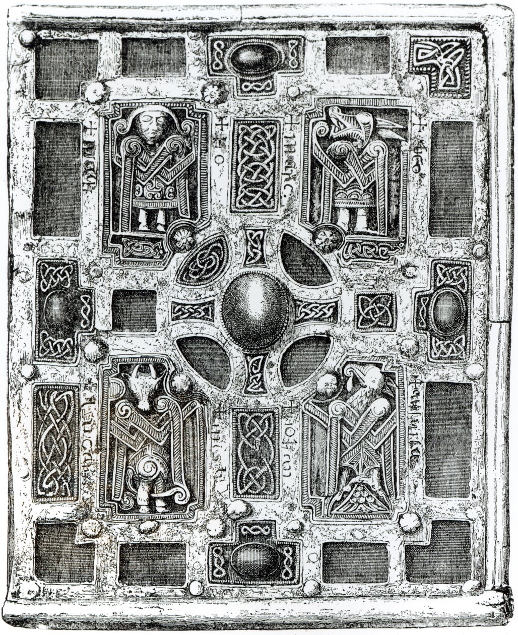 Book-Shrine or Cumdach of Molaise, c.1001-1025 by English School
