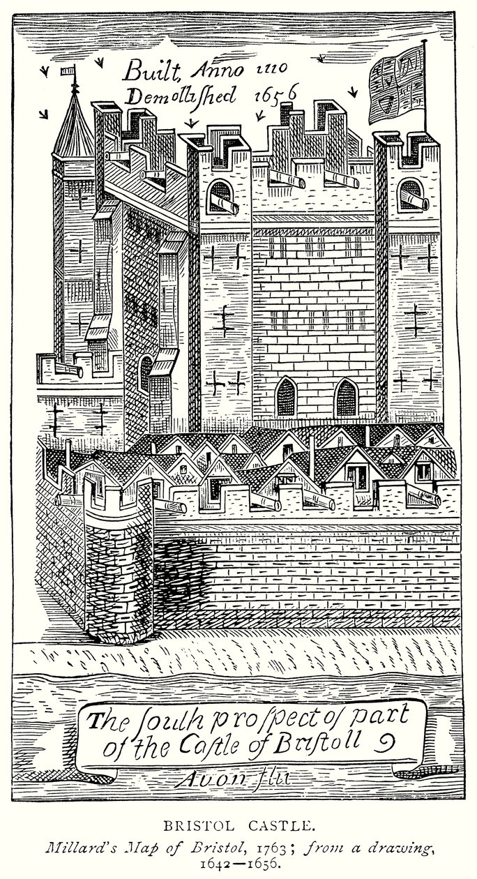 Bristol Castle by English School