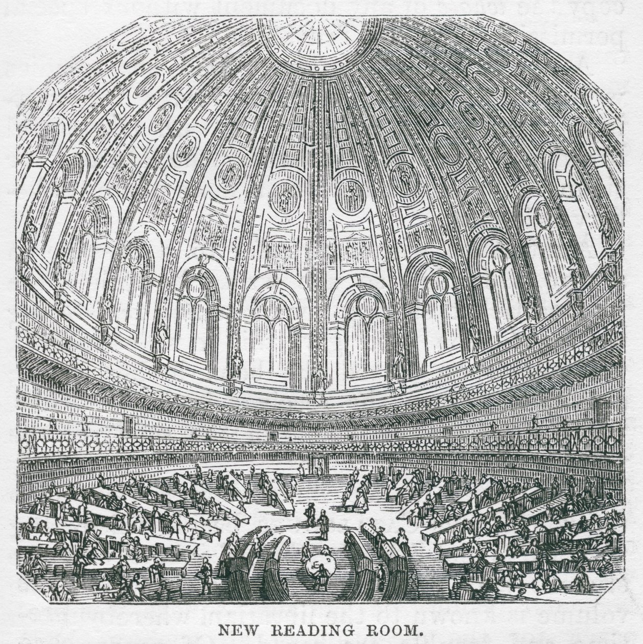 British Museum: New Reading Room by English School