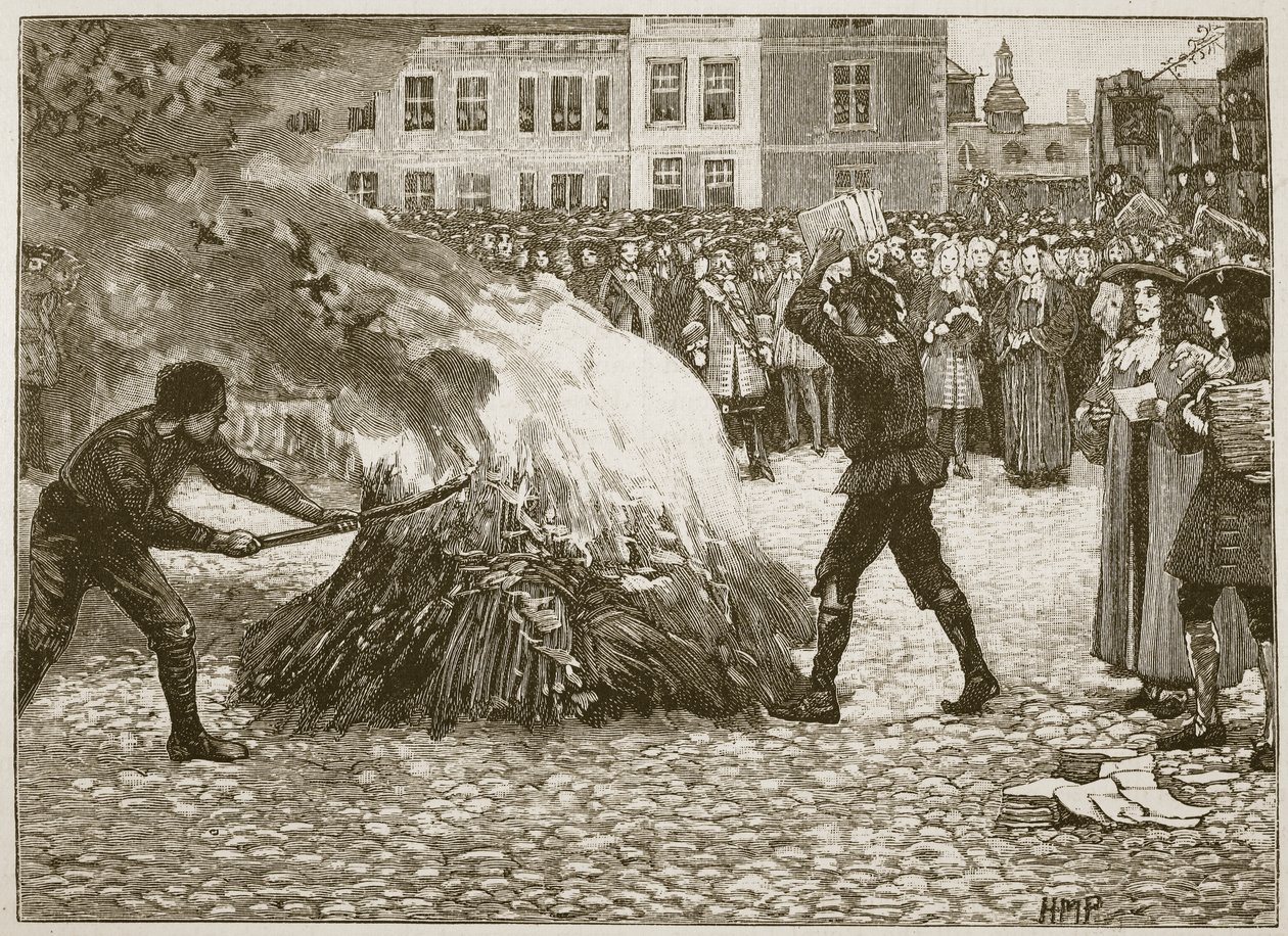Burning of Blount
