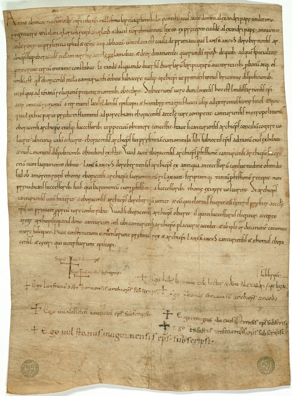 Accord of Winchester by English School