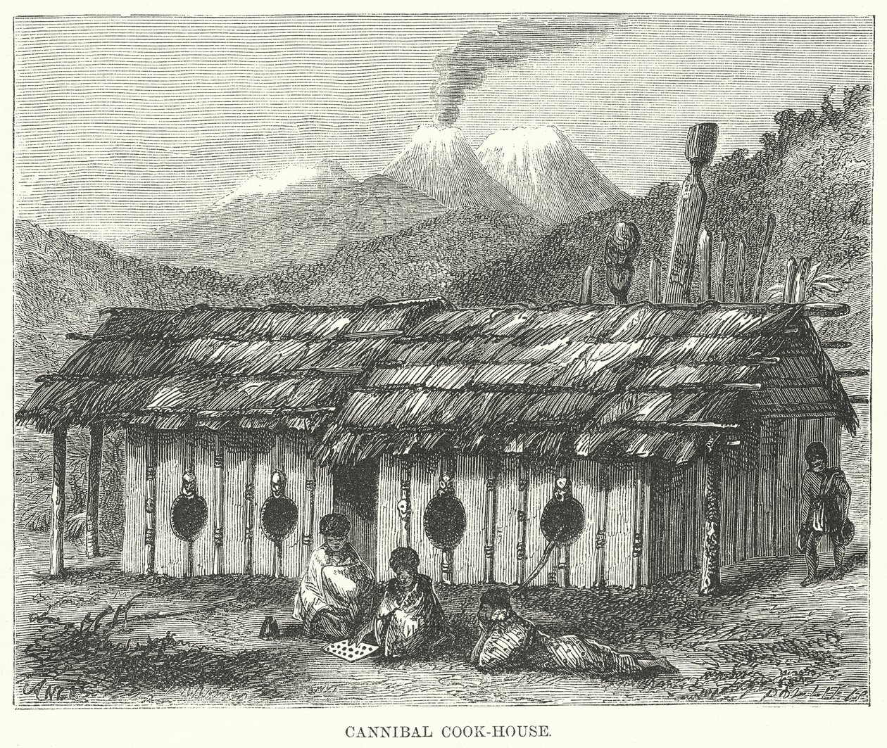 Cannibal Cook-House by English School