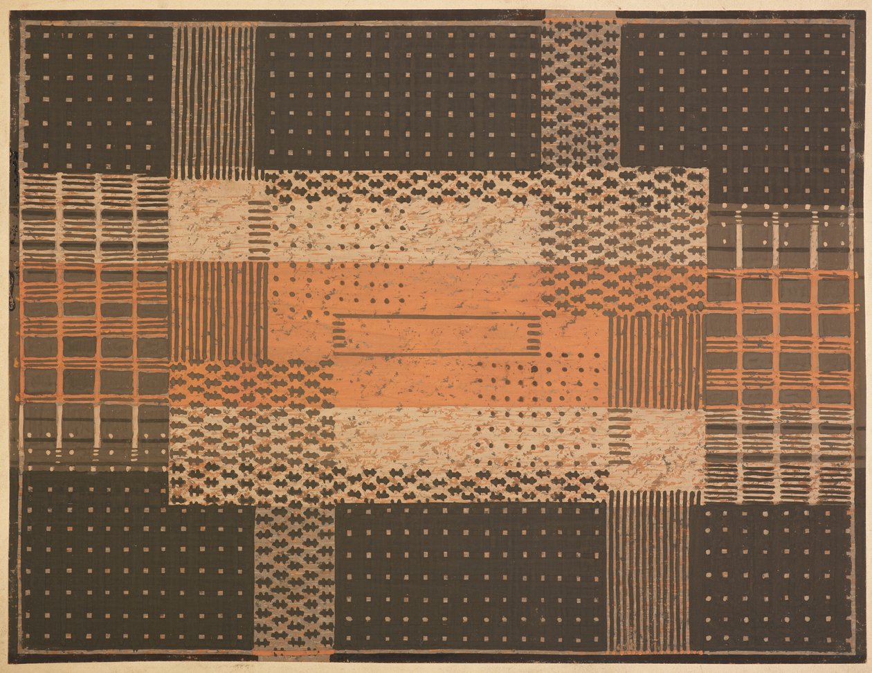 Carpet design by English School