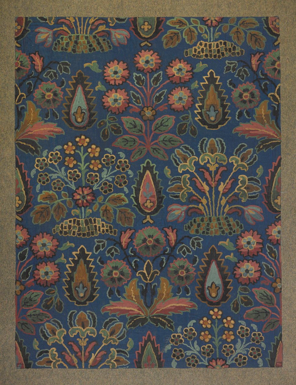 Carpet design by English School