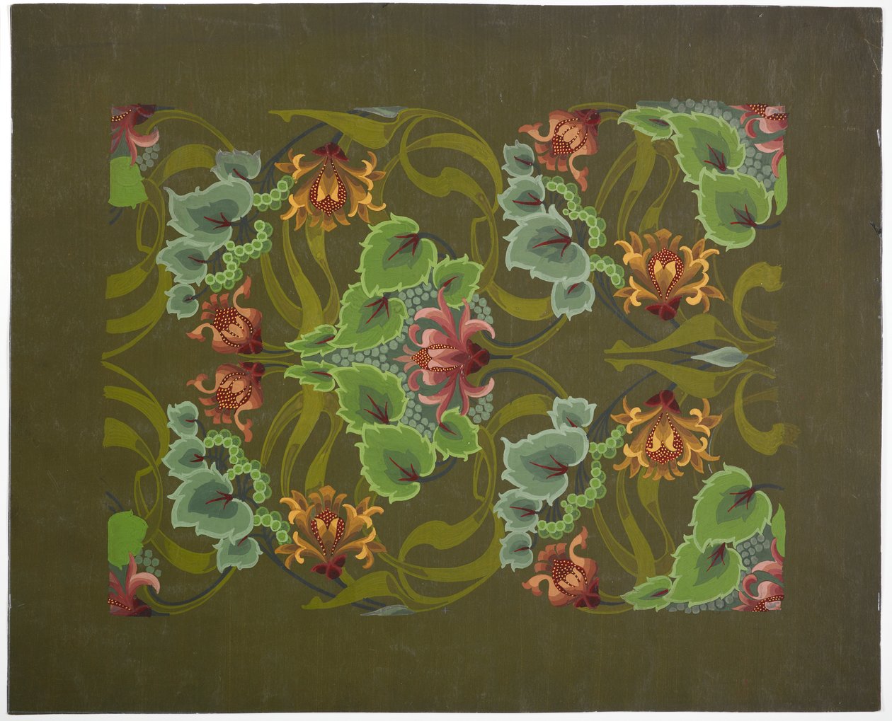 Carpet Design by English School