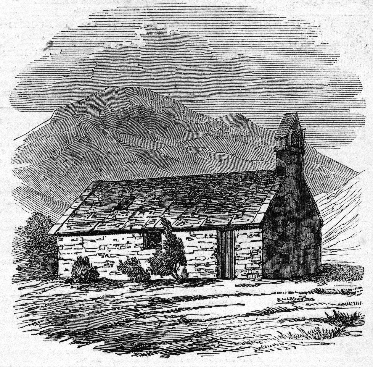 Chapel at Wastdale Head, Cumberland by English School