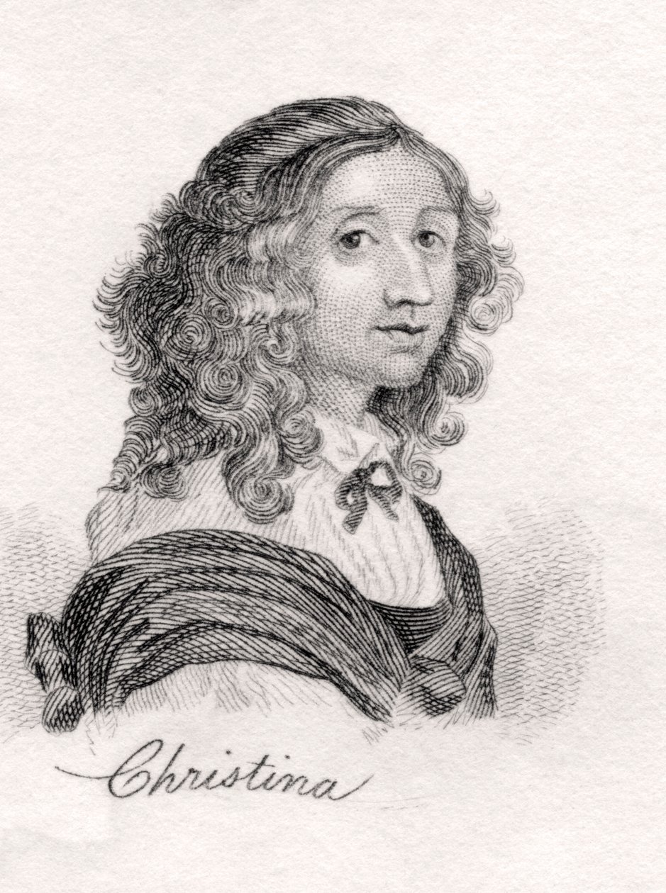 Christina of Sweden, from Crabbs Historical Dictionary, published 1825 by English School