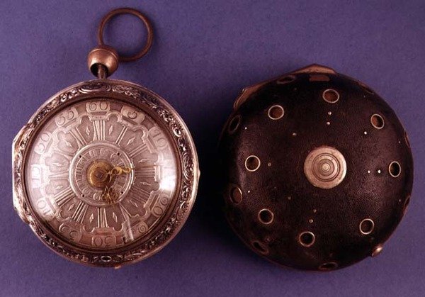 Coach watch, with alarm and repeater, by Cabrier of London by English School