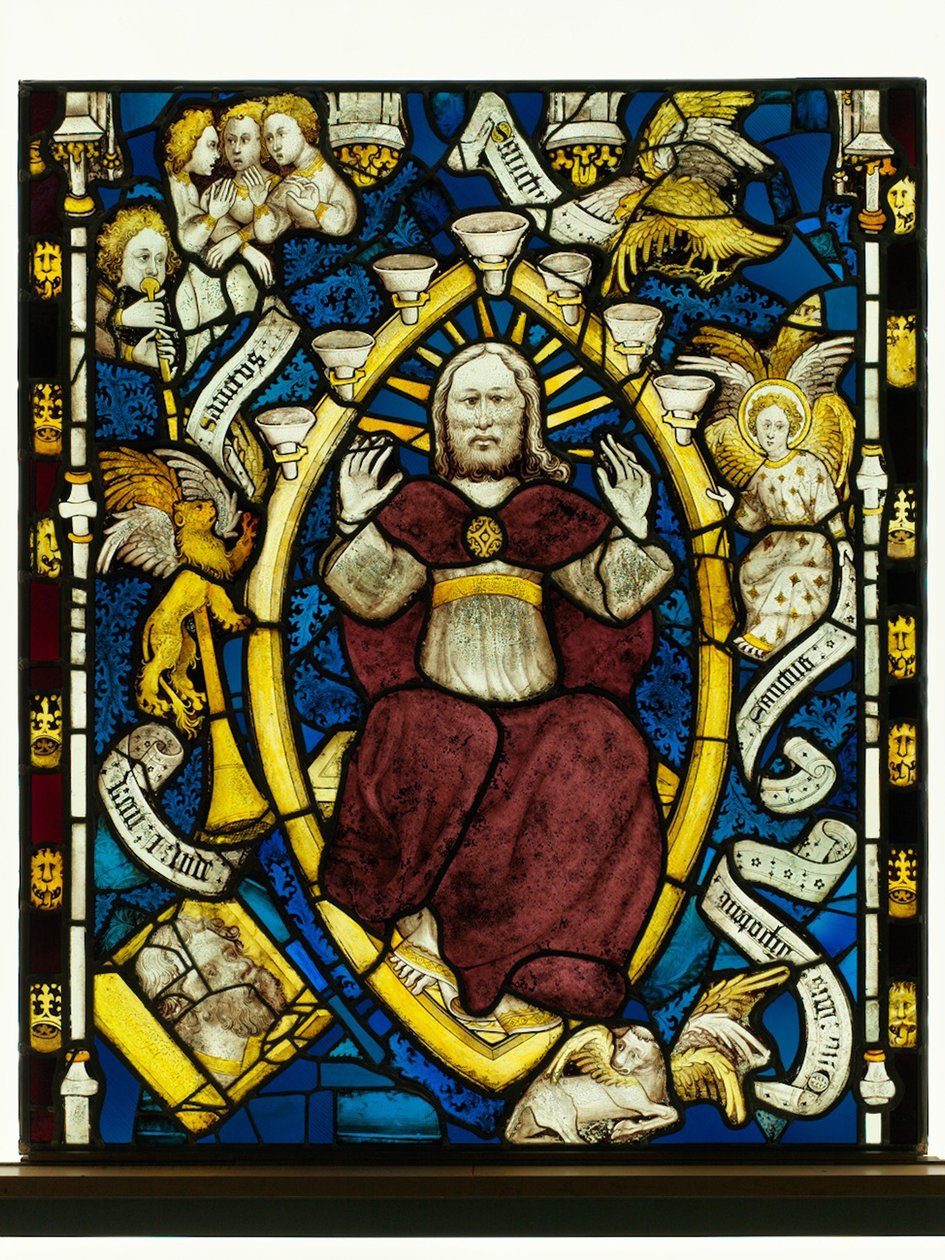 God in Majesty by English School
