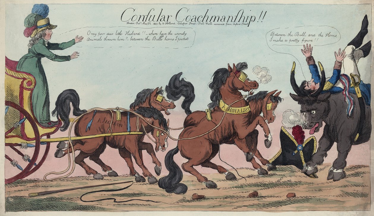 Consular Coachmanship!!, Published by William Holland, May 22 by English School