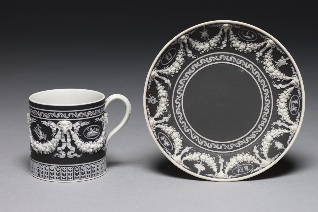 Cup and Saucer by English School