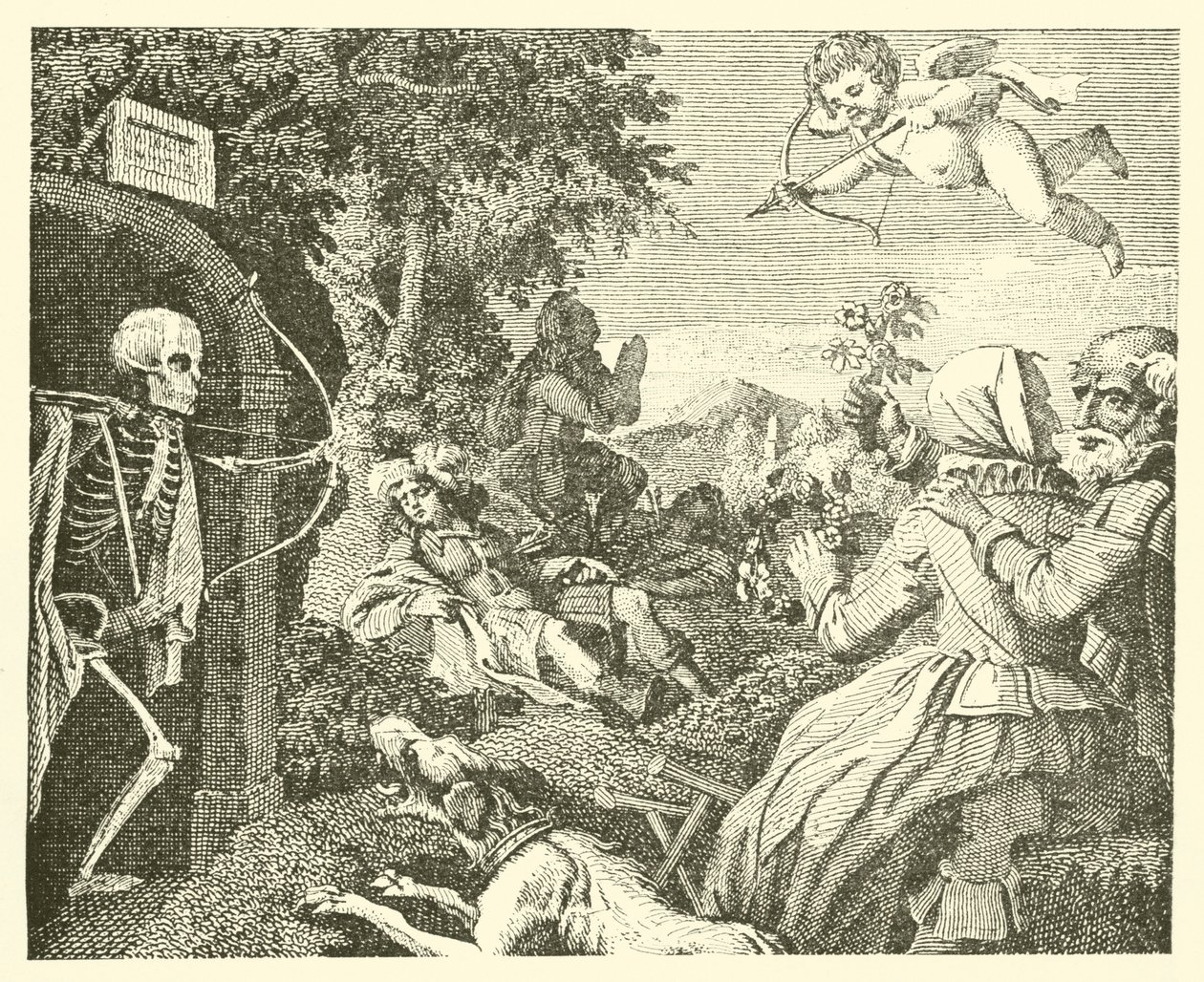 Cupid and Death by English School