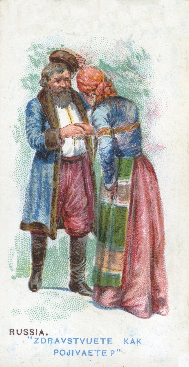 Customary Greeting in Russia by English School