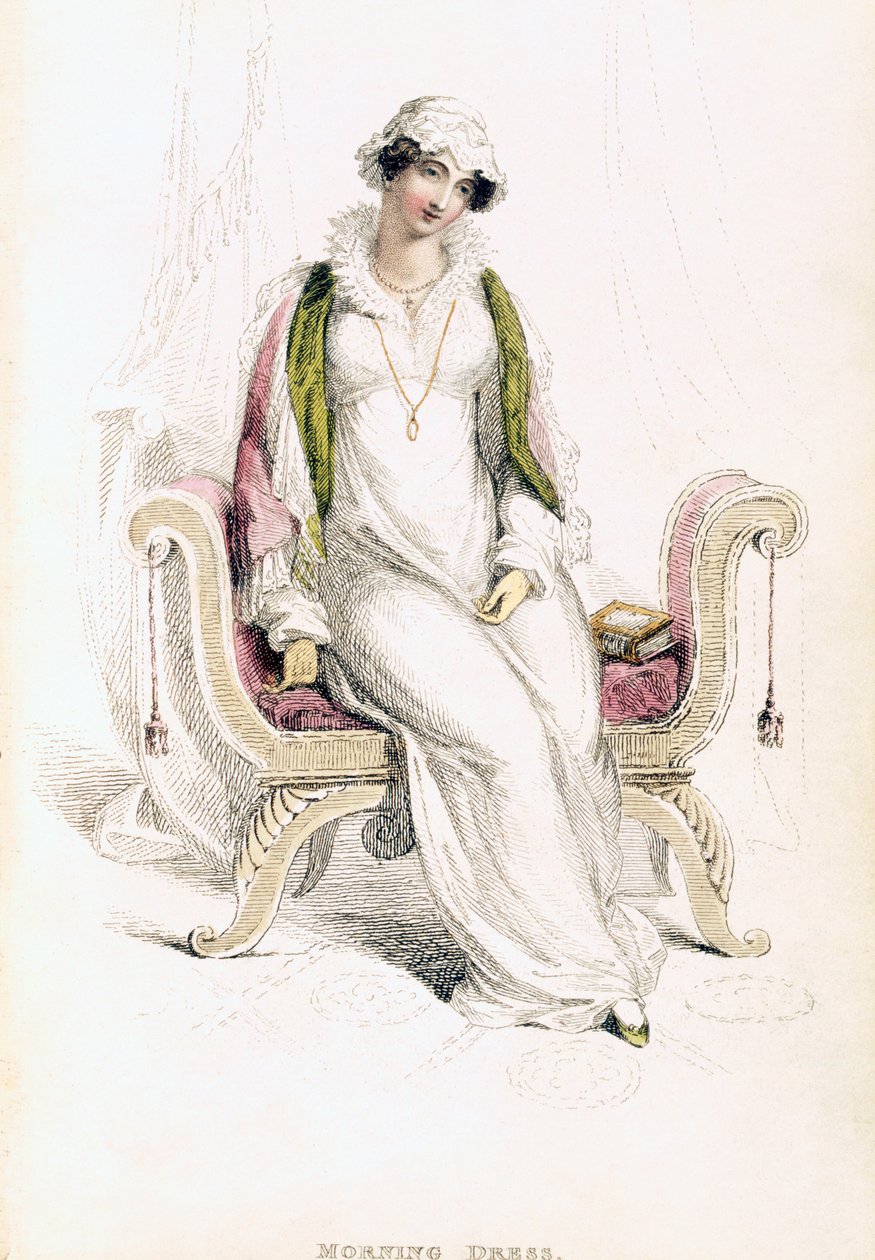 Day dress, fashion plate from Ackermann
