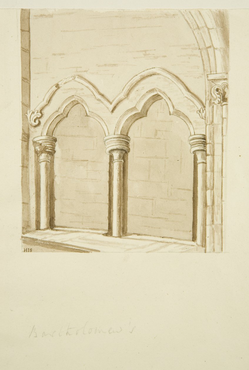 (detail) Architecture in Entrance to City School [Queen Elizabeth