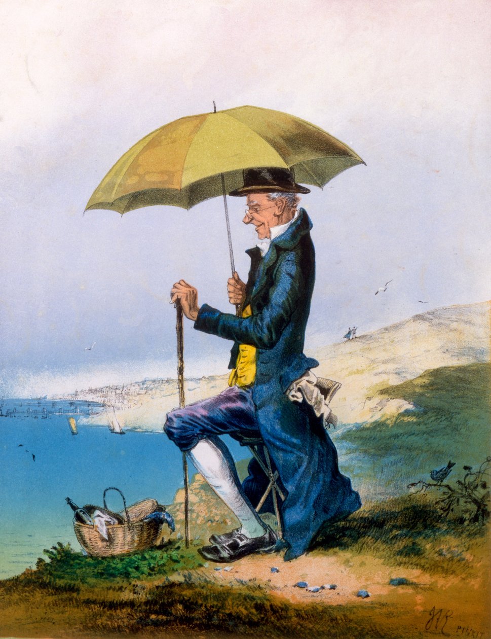 Eight Hours at Seaside for Three Shillings, 1873 by English School
