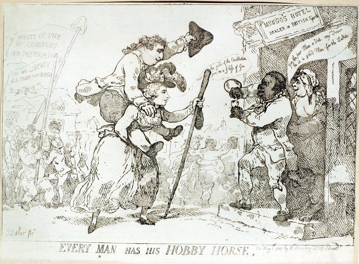 Every Man has his Hobby Horse by English School