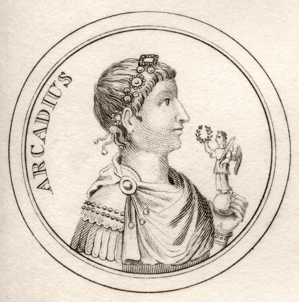 Flavius Arcadius, from 