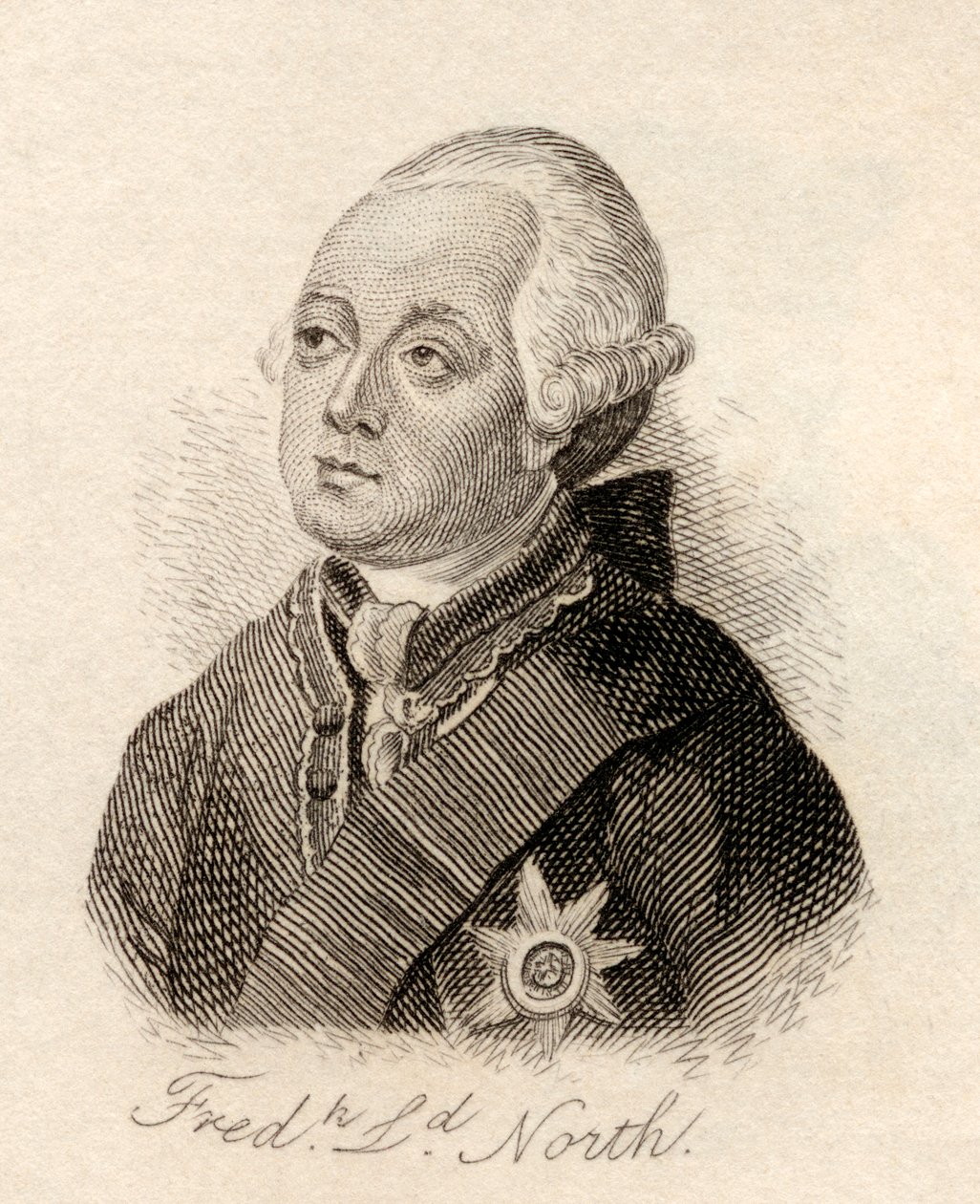 Frederick North, 2nd Earl of Guildford, from 